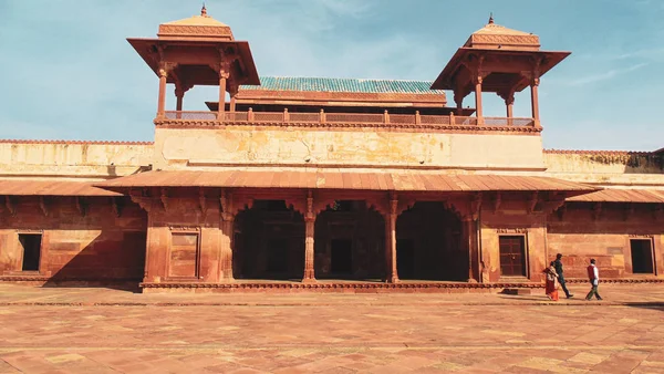 Verlaten Spookstad Van Fatehpur Sikri Agra India — Stockfoto