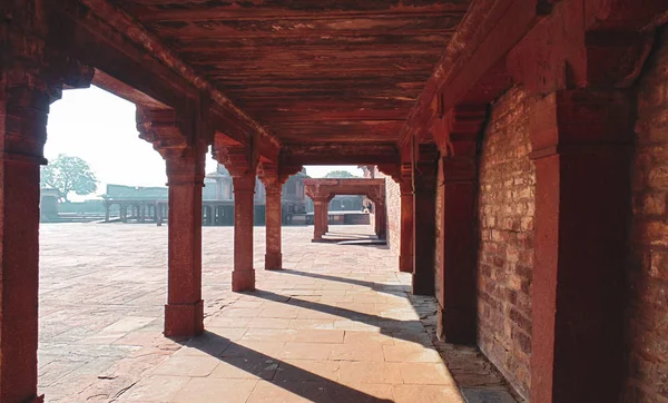 Cidade Fantasma Abandonada Fatehpur Sikri Agra Índia — Fotografia de Stock