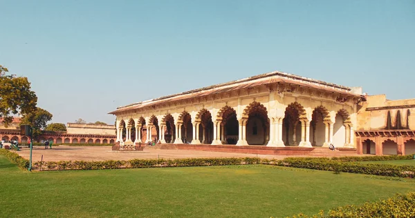 Fuerte Histórico Agra Construido Por Emperador Mogol Akbar Agra India —  Fotos de Stock