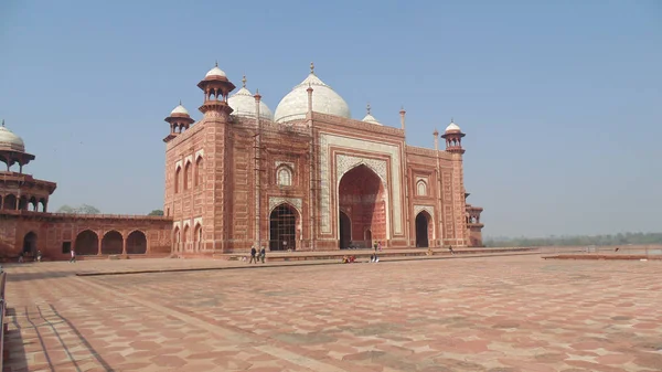 Taj Mahal Moschee Agra Indien — Stockfoto