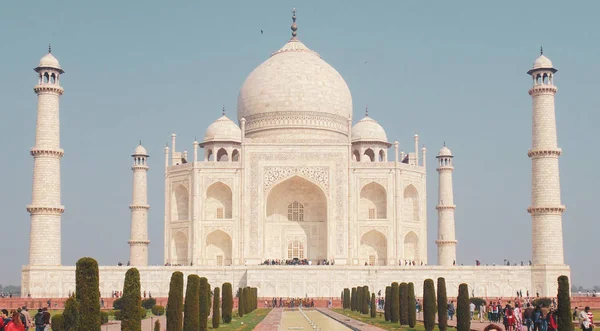 Taj Mahal Moschee Agra Indien — Stockfoto