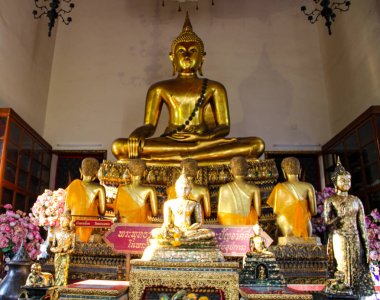 Bangkok, Tayland 'daki Budist tapınağı