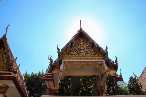 Buddhista Templom Bangkok Thaiföld — Stock Fotó