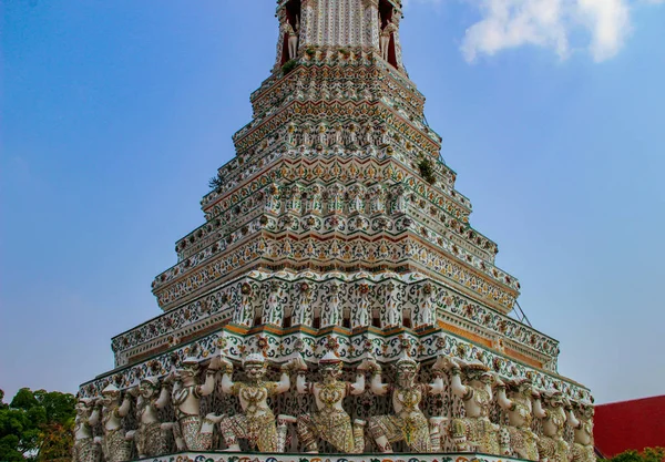 Buddhistický Chrám Bangkoku Thajsku — Stock fotografie