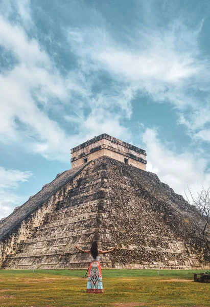 Ancienne Ville Chichen Itza Yucatan Mexique — Photo