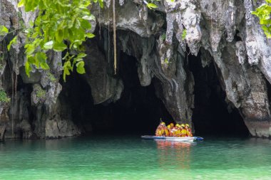 Puerto Princesa'daki Sabang Plajı, Filipinler 