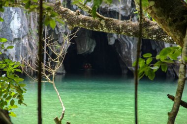 Puerto Princesa'daki Sabang Plajı, Filipinler 