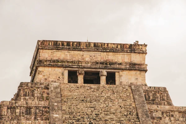 Αρχαία Πόλη Τσίτσεν Ίτζα Γιουκατάν Μεξικό — Φωτογραφία Αρχείου