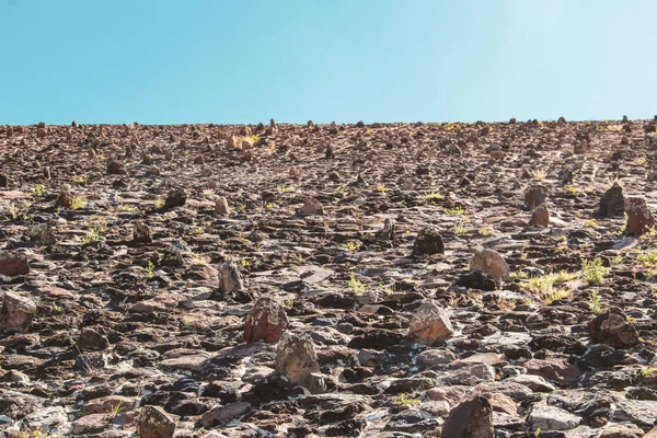 Pirámide Luna Teotihuacán Ciudad Mecixo — Foto de Stock