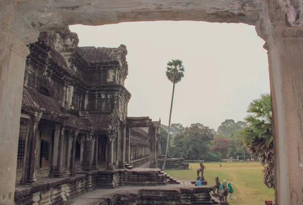 Angkor Wat Tempel Siem Reap Camodia — Stockfoto