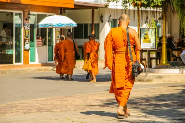 Buda Heykelleri Wat Pho Tapınağı Bangkok — Stok fotoğraf