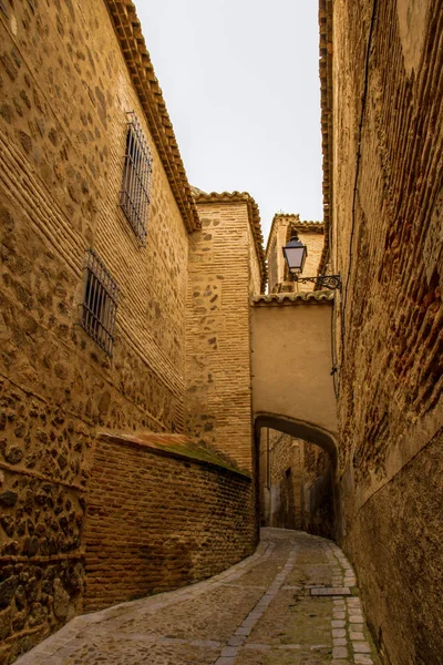 Starożytna Ulica Toledo — Zdjęcie stockowe