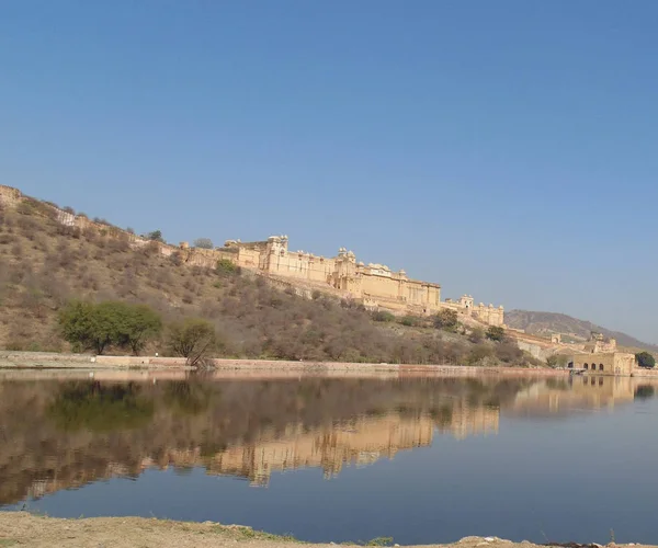 Landschappen Motieven Amer Fort Jaipur — Stockfoto