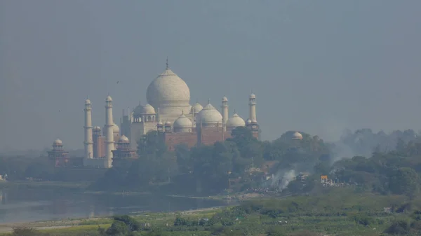 Mezquita Taj Mahal Agra India — Foto de Stock