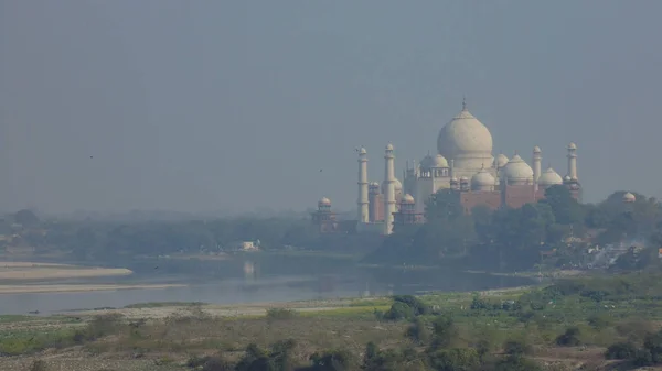 Taj Mahal Cami Agra Hindistan — Stok fotoğraf