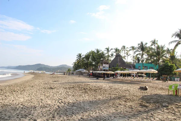 Bunte Straße Von Sayulita Nayarit Mexiko — Stockfoto