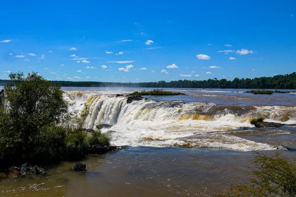 Iguazu Vízesés Zöld Természeti Park Argentína — Stock Fotó