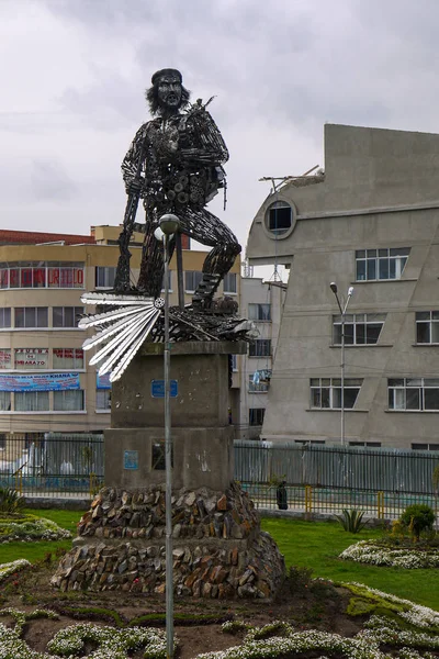 Памятник Статуя Эрнесто Гевары Городе Пас Боливия — стоковое фото