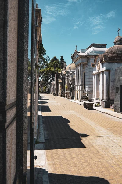 Νεκροταφείο Recoleta Μπουένος Άιρες Αργεντινή Νότια Αμερική — Φωτογραφία Αρχείου