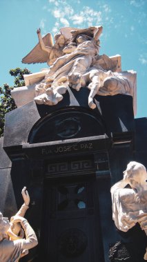 Buenos Aires'teki La Recoleta Mezarlığı, Arjantin Güney Amerika