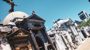 Buenos Aires'teki La Recoleta Mezarlığı, Arjantin Güney Amerika
