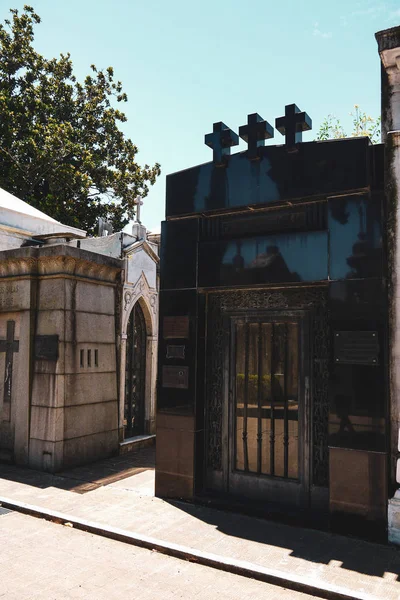 Recoleta Cemetery Buenos Aires Argentinië Zuid Amerika — Stockfoto