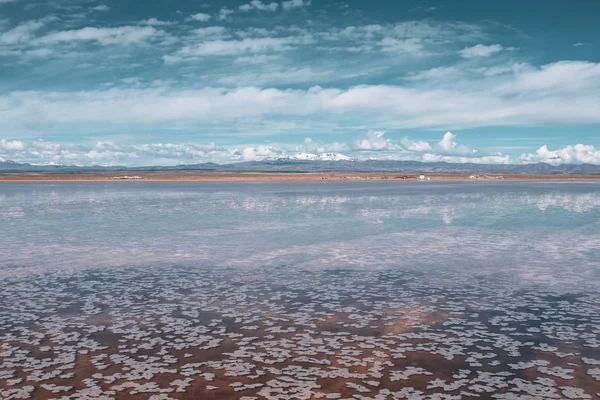 Endlose Landschaften Mit Spiegelung Wie Himmel Salar Uyuni Bolivien — Stockfoto