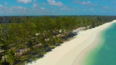 Balabac, Palawan, Filipinler Bugsuk Adası'nda Punta Sebaring hava manzara