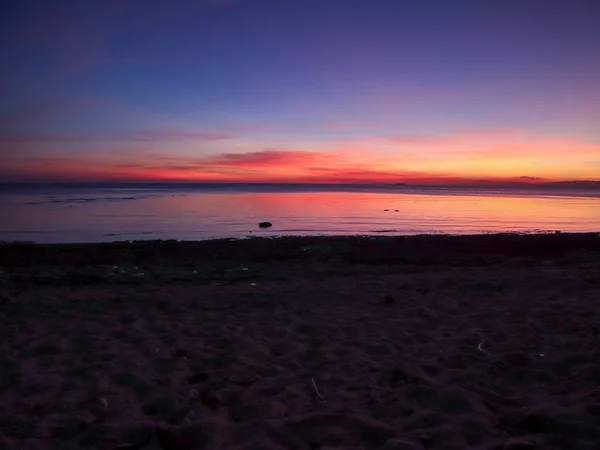 Fantastisk Solnedgång Över Samboan Cebu Island Filippinerna — Stockfoto