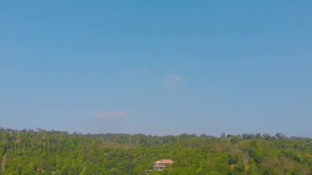 Kamboçya Sihanoukville Yakınlarındaki Koh Rong Adası Koh Touch Plajda Geleneksel — Stok video