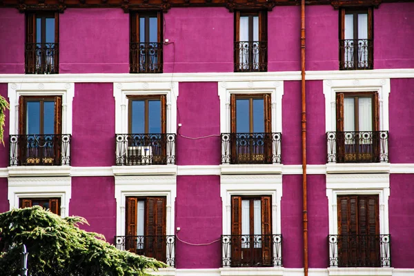 Andaluzia Com Edifício Colorido Arquitetura Antiga Espanha — Fotografia de Stock