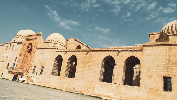Mardin Πόλη Παραδοσιακά Καφέ Πέτρινα Σπίτια Και Αρχαίο Τοπίο Στο — Φωτογραφία Αρχείου