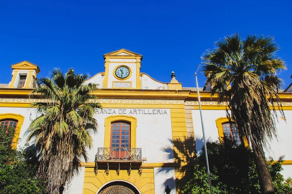 Andalusië Met Kleurrijk Gebouw Oude Architectuur Spanje — Stockfoto