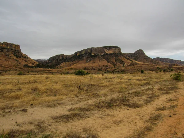 Isalo Nationalpark Landschaft Madagaskar Afrika — Stockfoto