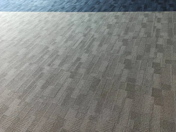 グレーオフィスカーペットパターンインテリア 灰色の生地の背景 — ストック写真
