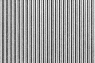 Beyaz kıvrımlı metal çit arka planı.