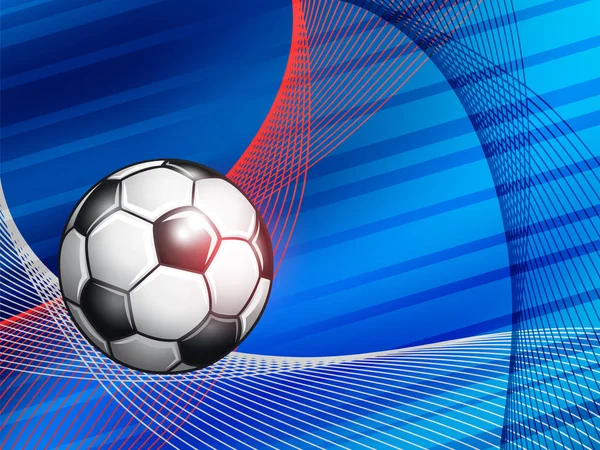 Championnat Football Abstrait Fond Coloré Illustration Vectorielle — Image vectorielle