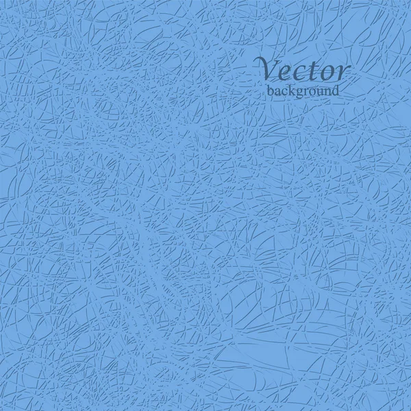 Šedá Vlákno Modrém Pozadí Vektorové Ilustrace — Stockový vektor