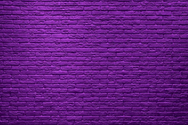 Violette Ziegelwand Hintergrund. — Stockfoto