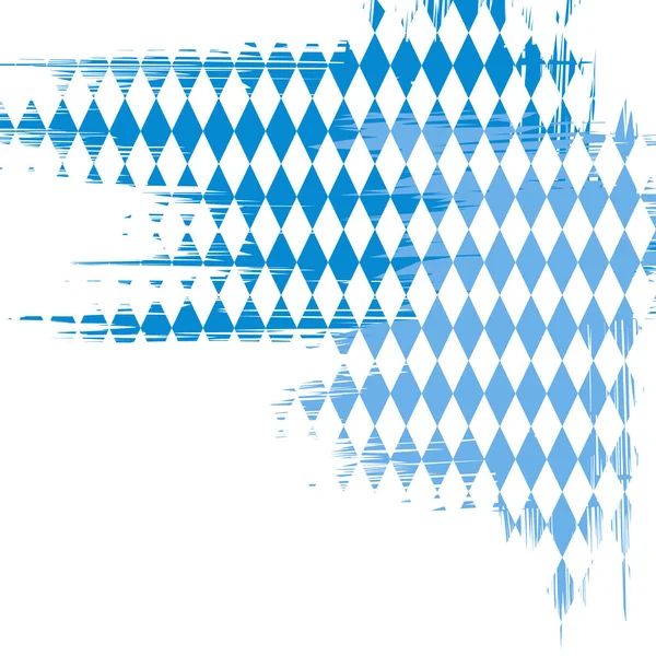 Bavaria bandiera colori sfondo astratto. Illustrazione vettoriale . — Vettoriale Stock