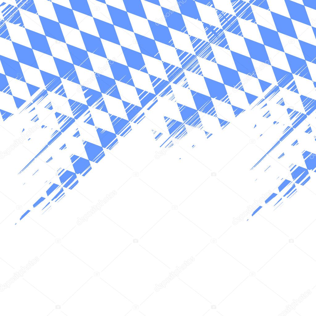 Bavaria flag colors abstract background.