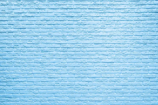 Blauer Backstein Wand Hintergrund Inneren Des Raumes — Stockfoto