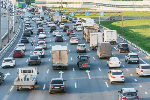 View Highway Sunset Time — Stock Photo, Image