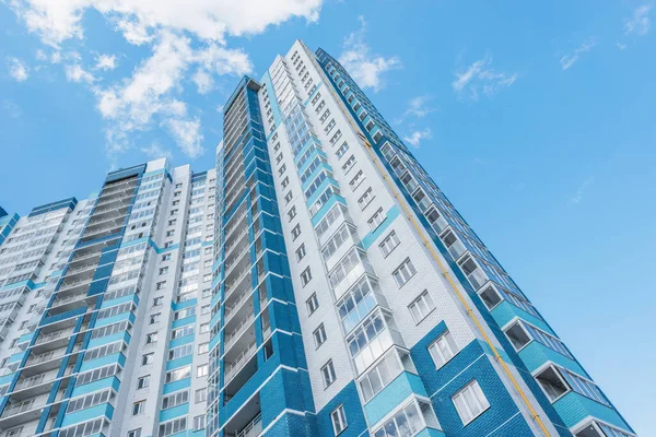 Korolev Rusia Septiembre 2018 Vista Exterior Nueva Vivienda —  Fotos de Stock