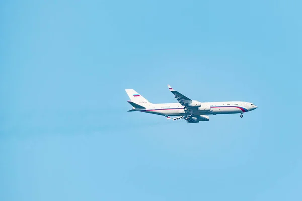 Korolev Rusia Julio 2020 Avión Militar Carga Cielo Despejado Durante — Foto de Stock