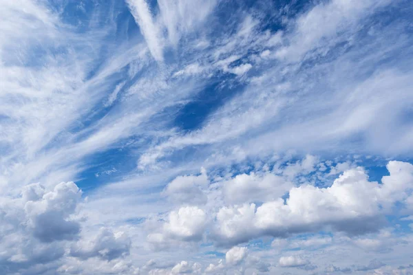 Удивительный Облачный Пейзаж Небе Дневное Время — стоковое фото