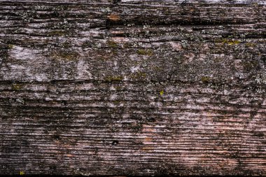 Eski kerestenin doğal dokusu, eski ahşap. Yakın plan.