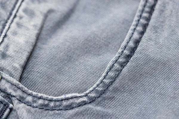 Close-up of blue denim texture. Denim jeans background, space to copy your design or text.