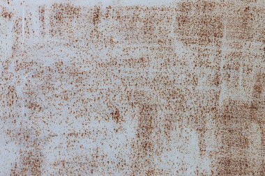 Paslı metal dokuları aşınmış. Demir yüzey paslanması