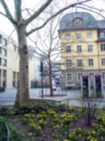 専門は写真学 ボン旧市街の通りや建築 ドイツ 春の晴れた日 あなたのデザインのためのぼやけた背景コピースペース — ストック写真